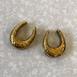 3/4" or 19mm Diablo Organics Solid Brass Hammered Platform Saddle Spreader